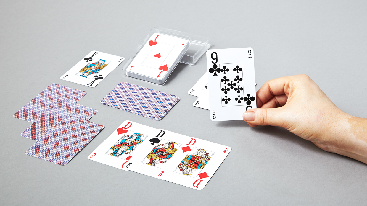 Cartes à jouer 32 cartes optic belote