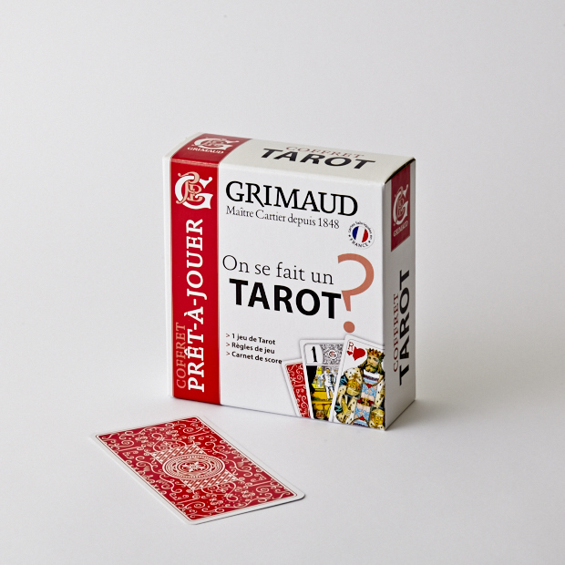 Coffret Grimaud prêt-à-jouer tarot